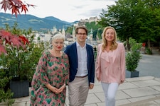 Das derzeitige Direktorium: Karin Bergmann (li.) will nicht weitermachen. Lukas Crepaz bleibt ...