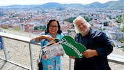 Maria Happel und Gregor Seberg drehen aktuell zwei Folgen für „Soko Donau“ in der Steiermark.