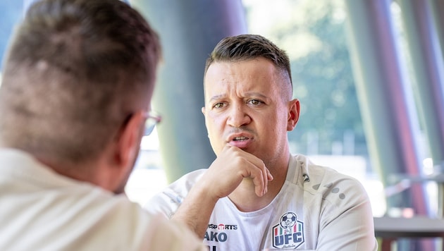 Die „Krone“ traf Christoph Lessacher in Hallein.