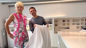 Bei ihrem Kleid setzten Haider und Designer Valenzuela auf eine mittlerweile anerkannte ...