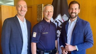 Neuer Kommandant für die Stadtpolizei BludenzStadtamtsdirektor Stefan Morscher, der neue ...