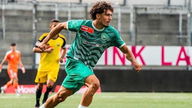 Der Lustenauer Leo Lucic spielt seit September 2022 für den FC St. Gallen.