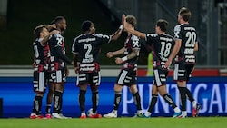 Der LASK jubelte über den fünften Sieg im fünften Spiel.