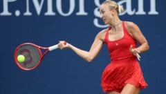 Anastasia Potapova hat sich in der ersten Runde stark präsentiert.