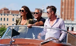 Amal und George Clooney kamen am Dienstag in Venedig an. Am heutigen Mittwoch wird der ...