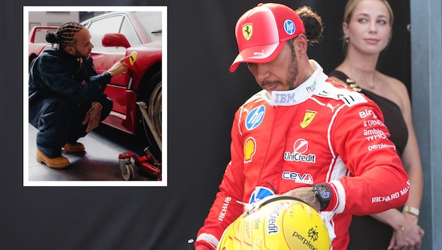 Lewis Hamilton hat sich einen besonderen Traum erfüllt.