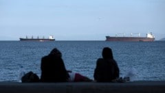 Ein Blick auf das Marmarameer, wo ein Schiff gesunken ist. (Archivbild)