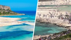 Balos gehört zum Natura-2000-Schutzgebiet. Trotzdem besuchen jährlich Tausende Besucher die ...