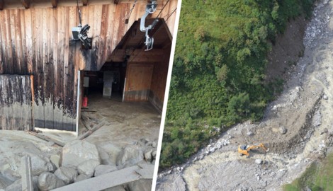 Schon viermal – 2012, 2020, 2021 und im heurigen Jahr – wurde die Materialseilbahn an der ...