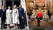Prinz Daniel und Kronprinzessin Victoria, sind eng mit Königin Mette-Marit und König Haakon ...