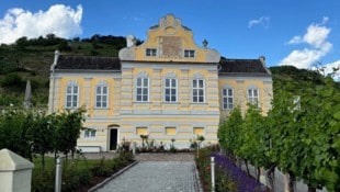 Ein Wahrzeichen der Domäne Wachau ist das barocke „Kellerschlössl“.