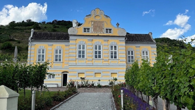 Ein Wahrzeichen der Domäne Wachau ist das barocke „Kellerschlössl“.