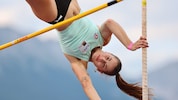 Ist 2026 nach schweren Jahren stark zurück: Stabhochspringerin Lisa Gruber (21) 