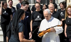 Papst Leo XIV. war sichtlich beeindruckt