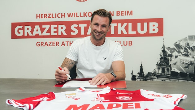 Michael Sollbauer ist beim GAK gelandet.