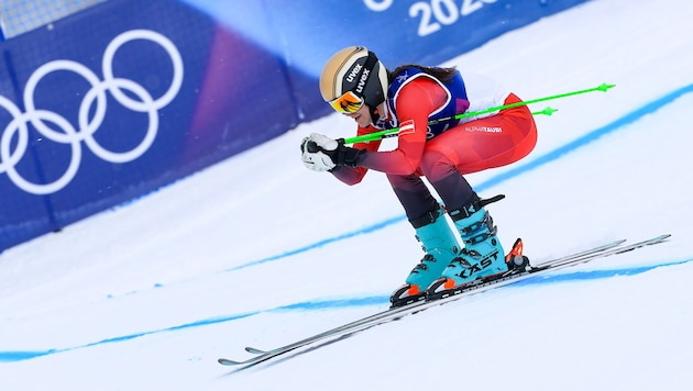 Im vergangenen Februar war Sonja Gigler noch bei den Olympischen Spielen in Mailand und Cortina ...