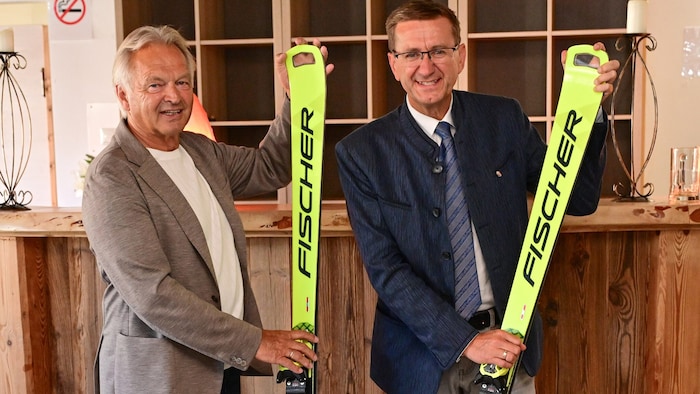 Hans Pum und LR Achleitner