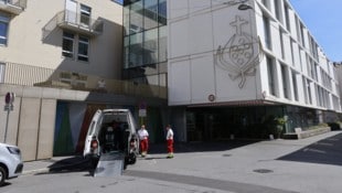 Das Krankenhaus der Barmherzigen Brüder in Graz. 