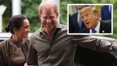 Prinz Harry und Herzogin Meghan sind wieder nach Großbritannien zurückgezogen. US-Präsident ...