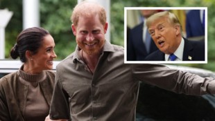Prinz Harry und Herzogin Meghan sind wieder nach Großbritannien zurückgezogen. US-Präsident ...
