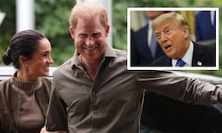 Prinz Harry und Herzogin Meghan sind wieder nach Großbritannien zurückgezogen. US-Präsident ...