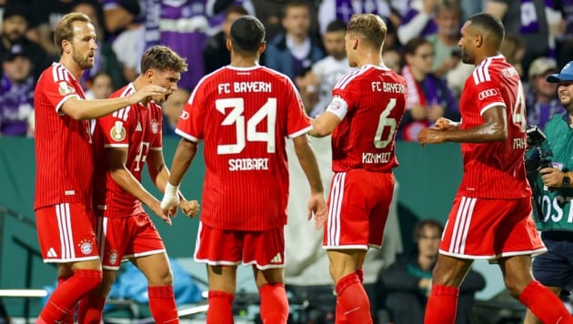 Die siegreichen Bayern
