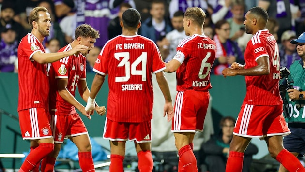 Die siegreichen Bayern