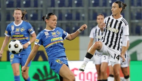 Am Ende hat’s für die SKN-Frauen nicht gereicht gegen Juventus …