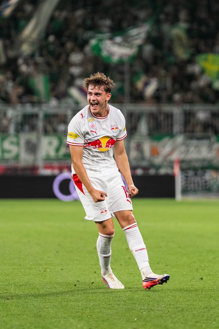 Bartosz Mazurek war gegen Rapid einer der Besten bei Red Bull Salzburg.