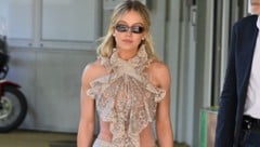 Sydney Sweeney sorgte schon nach der Landung in Venedig mit ihrem Look für Aufsehen.