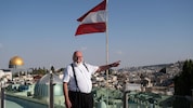 Von der Terrasse des Pilger-Hospizes blickt man direkt über die Altstadt von Jerusalem.