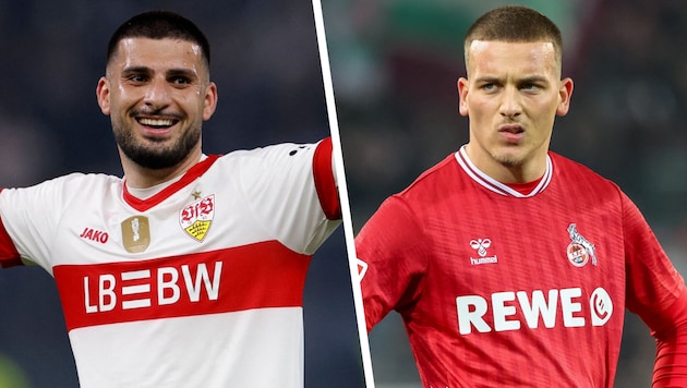 Deniz Undav und Saïd El Mala – die Offensivstars von VfB Stuttgart und 1. FC Köln