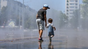Abkühlung – egal wie und wo – war im August dringend nötig.