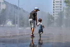 Abkühlung – egal wie und wo – war im August dringend nötig.