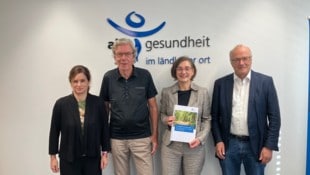 Isabel Bitriol-Dittrich, Albert Lingg, Susanne Monika Bauer und Reinhard Haller (v.l.).