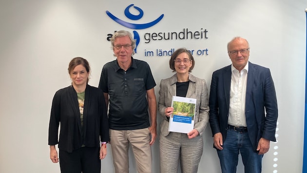 Isabel Bitriol-Dittrich, Albert Lingg, Susanne Monika Bauer und Reinhard Haller (v.l.).