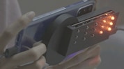 Prototyp des SweepLED-Aufsatzes