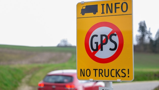 Wenn moderne Technik in die Sackgasse führt: Immer öfter sorgen veraltete GPS-Daten für Frust ...