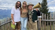 Der „Jodeltoni“ (re.) brachte Heidi Klum und Gatte Tom Kaulitz Juchizer und Co.bei.