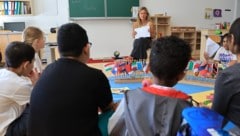 Die Kinder finden es cool, in kleinen Gruppen zu lernen.