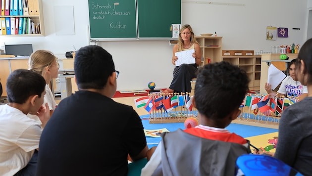 Die Kinder finden es cool, in kleinen Gruppen zu lernen.