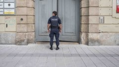 Der Tatort liegt am Bischofplatz im Herzen der Grazer Innennstadt. 