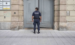 Der Tatort liegt am Bischofplatz im Herzen der Grazer Innennstadt. 