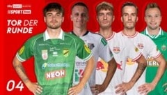 Wählen Sie hier das Tor der 4. Bundesliga-Runde!