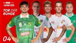 Wählen Sie hier das Tor der 4. Bundesliga-Runde!