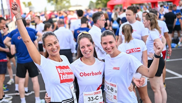 Top-Partner beim Lauffest: Die „Krone“, Oberbank und die WKO