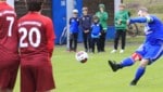 Bujar Miftari (r.) und Co. Treffen empfangen den großen Rivalen.
