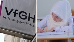 Das Kopftuchverbot für Mädchen unter 14 Jahren wird auch den Verfassungsgerichtshof beschäftigen ...