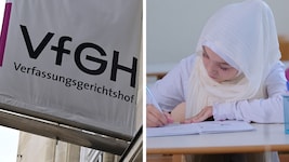 Das Kopftuchverbot für Mädchen unter 14 Jahren wird auch den Verfassungsgerichtshof beschäftigen ...