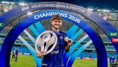 Der Bregenzerwälder Johannes Tartarotti holte sich den Supercup in Kambodscha.